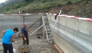 Sortida guiada Empordà muntanya Portbou construcció punt aigua