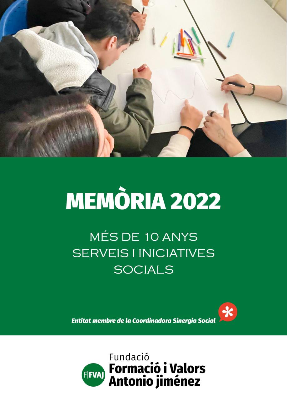 Memòria - Infografia 2022 FAJ